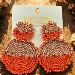 Kay Lee Seed Bead Earrings